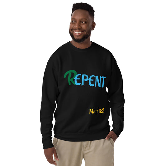 Our ‘REPENT’ Unisex Premium Sweatshirt