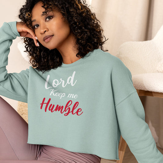‘Humble’ Crop Sweatshirt